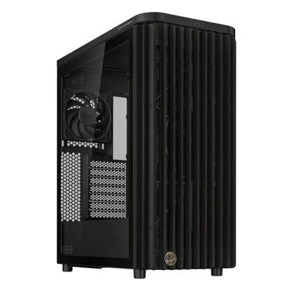 ASUS ProArt PA401 Wood TG PWM (Black) Tower PC Case