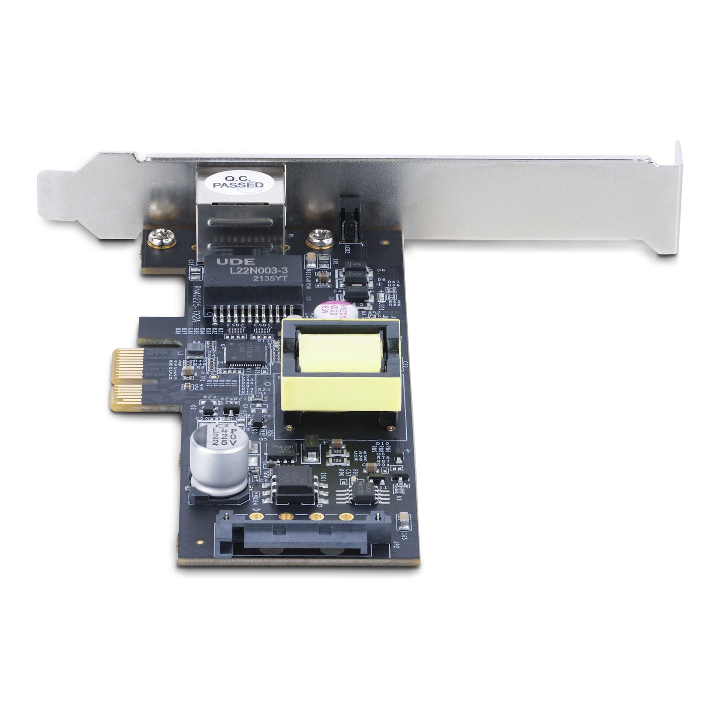 StarTech.com 1-Port 2.5Gbps NBASE-T PoE Network Card, Intel I225-V, 802.3af/at PoE+ Network Adapter