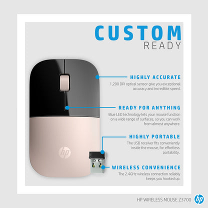 HP Z3700 Wireless Mouse (Blue)