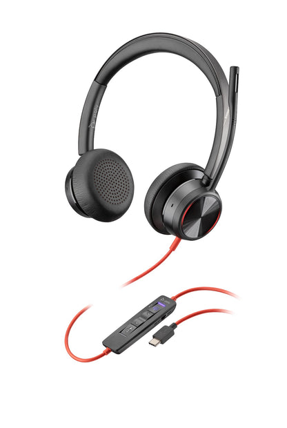 HP Poly Poly Blackwire 8225 Microsoft Teams Certified USB-C Headset