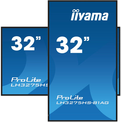 iiyama LH3275HS-B1AG Signage Display Digital signage flat panel 31.5" Full HD IPS Monitor