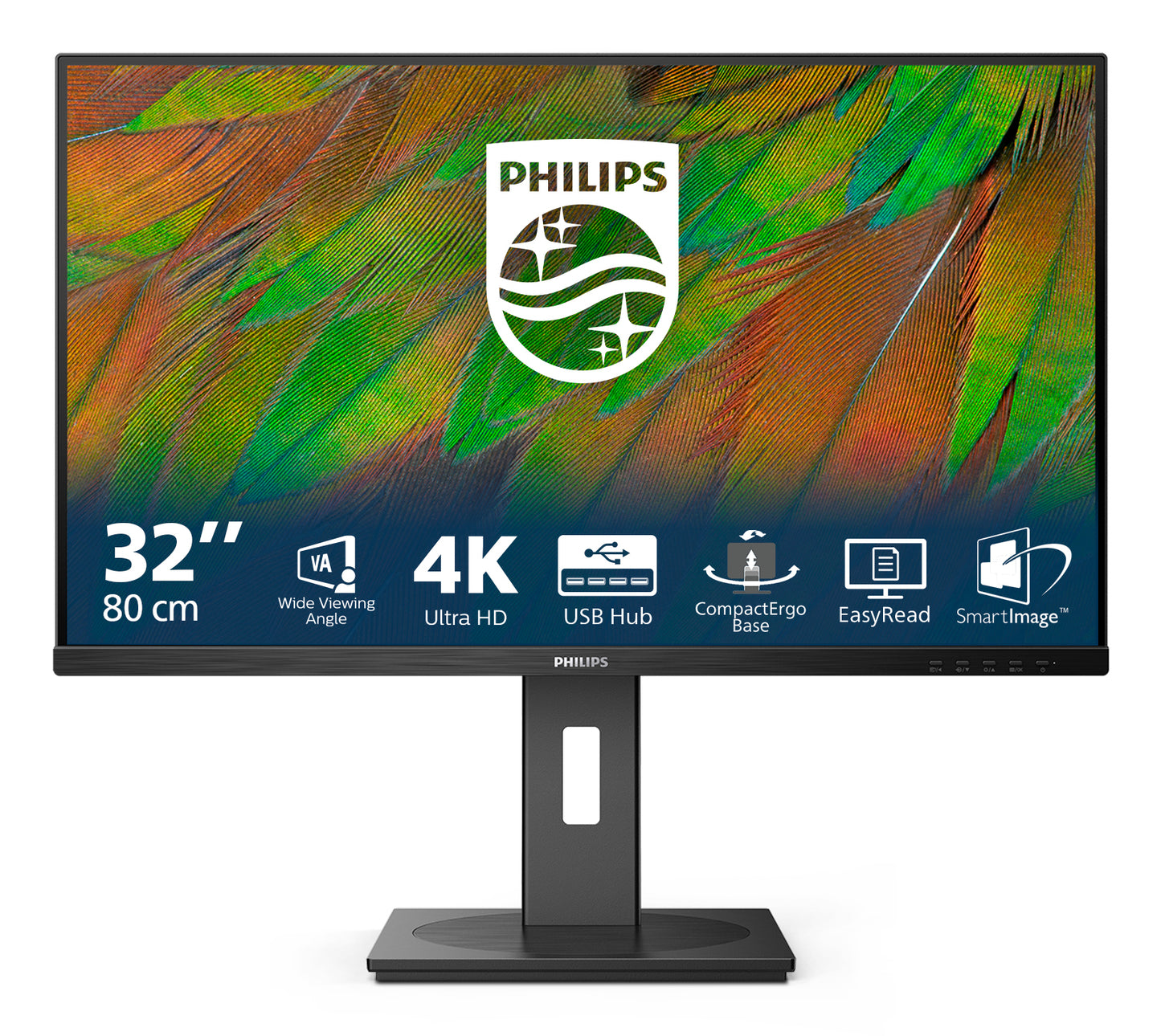 Philips 3000 series 32B1N3800/00 31.5" 4K UHD VA Monitor