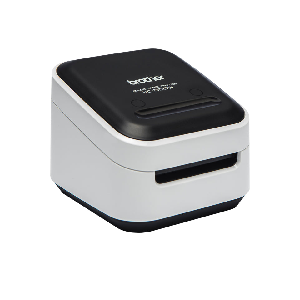 Brother VC-500W label printer ZINK (Zero-Ink) Colour 313 x 313 DPI 8 mm/sec Wired &