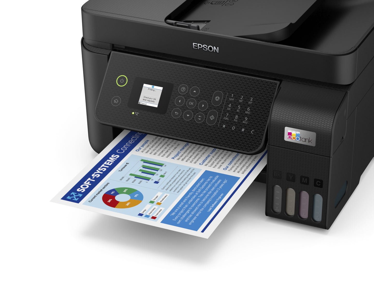Epson EcoTank ET-4800 Inkjet A4 5760 x 1440 DPI 33 ppm Wi-Fi Printer