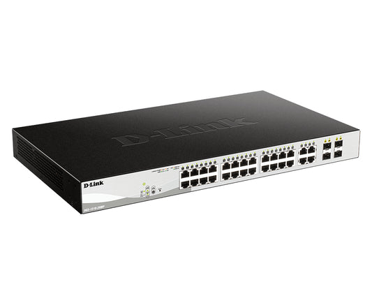 D-Link 28-Port Gigabit PoE Smart Switch