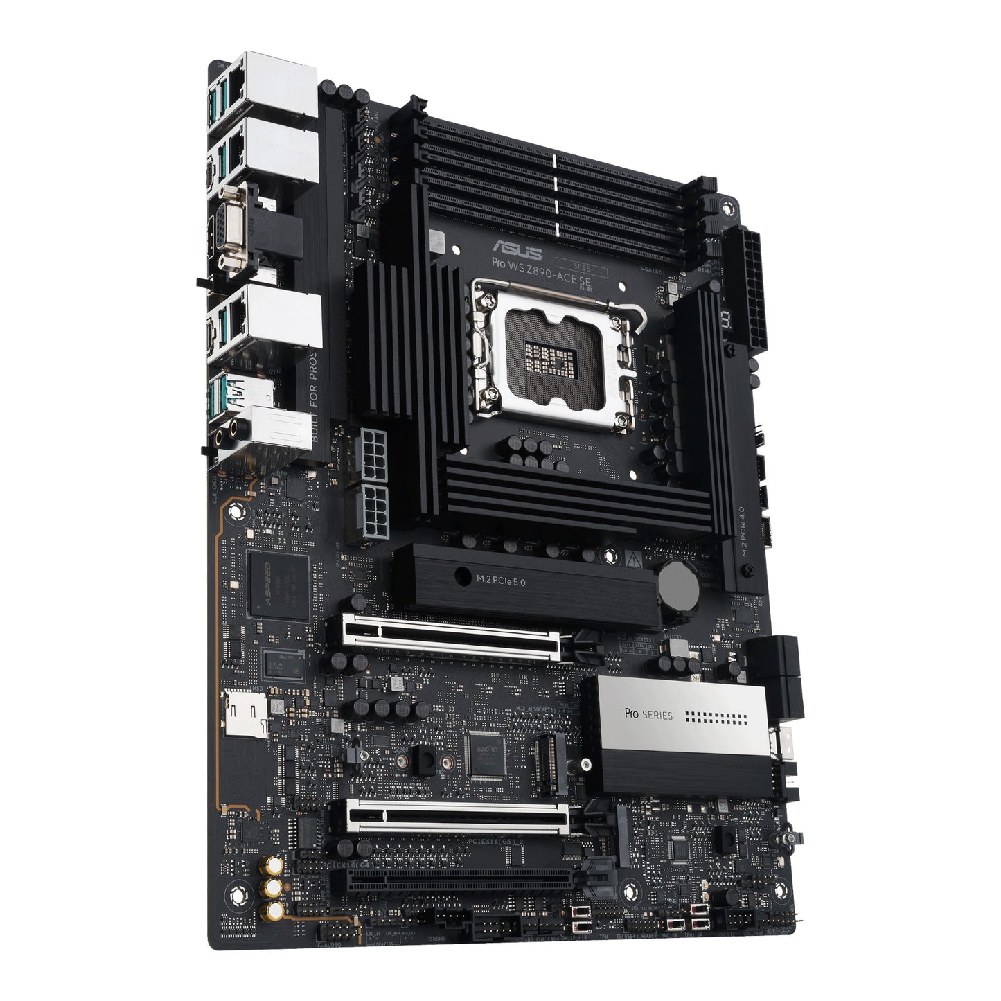 ASUS PRO WS Z890-ACE SE Intel Z890 LGA 1851 (Socket V1) ATX Motherboard