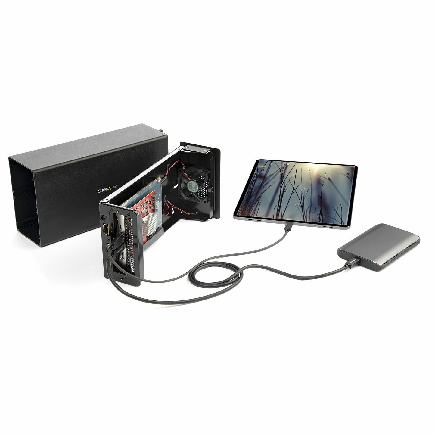 StarTech.com 4-Port USB PCIe Card - 10Gbps USB PCI Express Expansion Card w/ 2 Hub