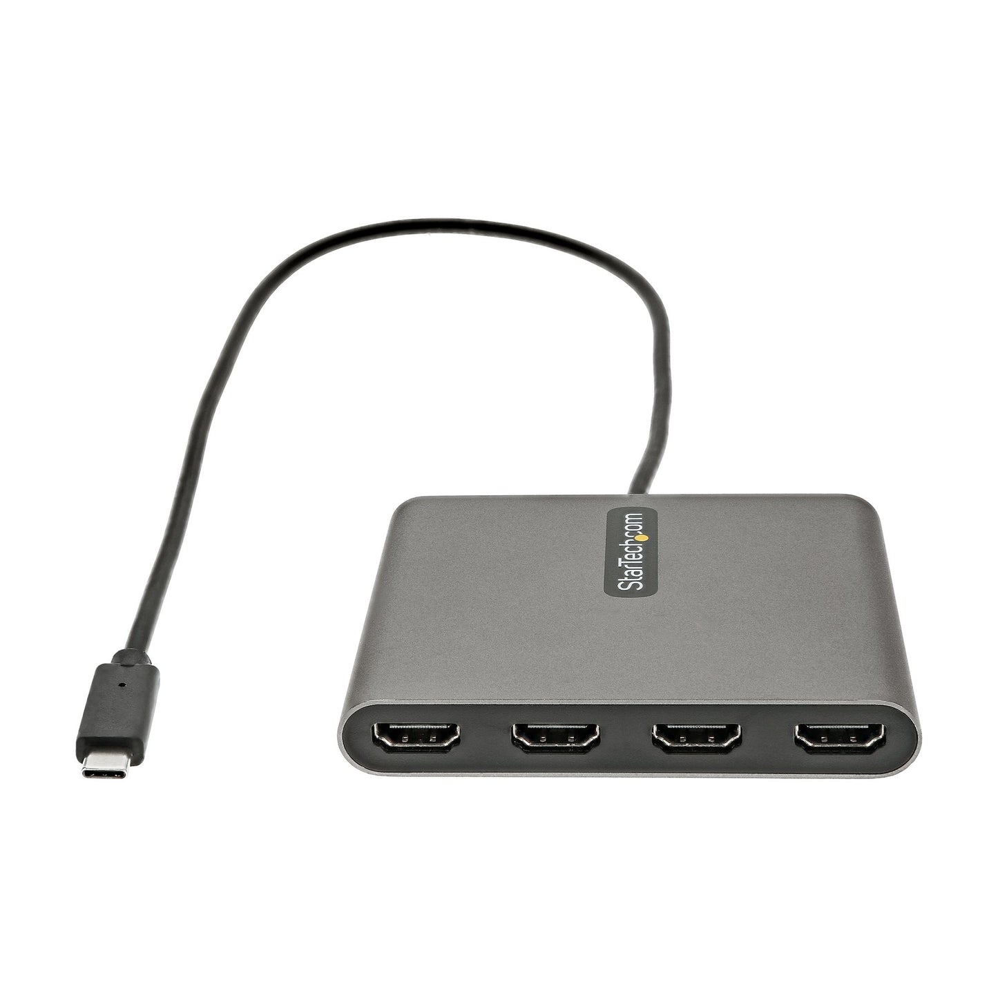 StarTech.com USB C to Quad HDMI Adapter, USB-C to 4x HDMI Monitor Converter for Hub