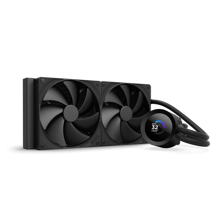 NZXT Kraken Plus 280 Processor All-in-one liquid cooler 14 cm Black Cooling