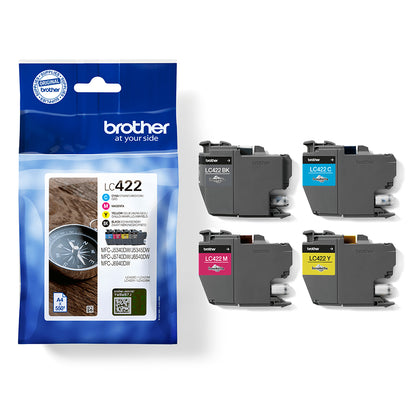 Brother LC-422VAL Ink Cartridge (550 pages, Brother MFC-J 5340)