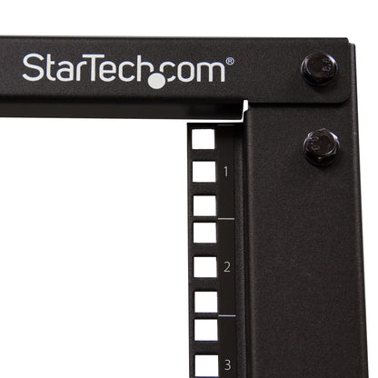 StarTech.com 18U 4-Post Server Rack, 19in Open Frame Rack with 40in (101cm) Mounting