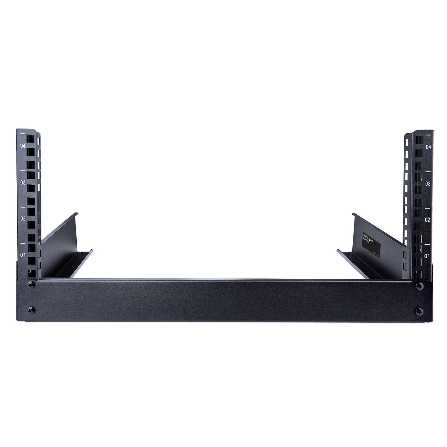 StarTech.com 2-Post 4U Desktop Server Rack, Small Open Frame 19in Computer Rack