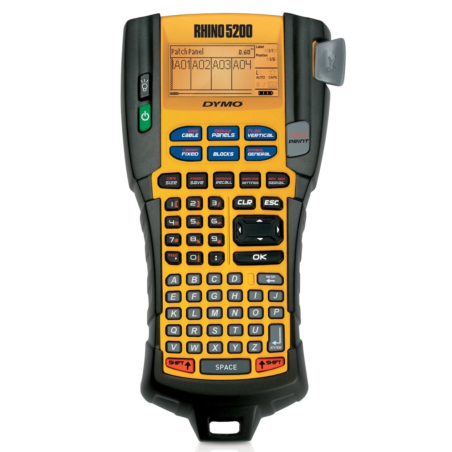 DYMO RHINO 5200 Industrial Label Maker | Labelling Machine Kit Case | Time-Saving Label Printer