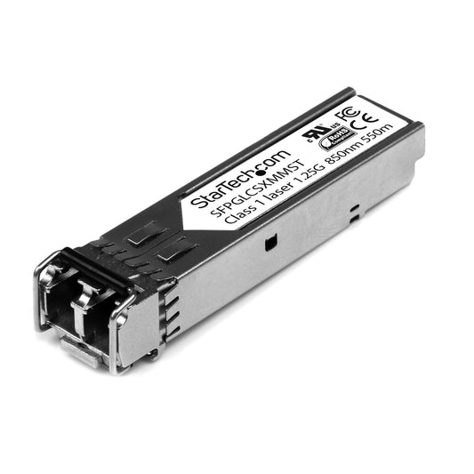 StarTech.com Cisco GLC-SX-MM Compatible SFP Module - 1000BASE-SX - 1GbE Multimode Fiber MMF Optic Transceiver - 1GE Gigabit Ethernet SFP - LC 550m - 850nm - Cisco IE3400, IE3300, IE3200 Networking