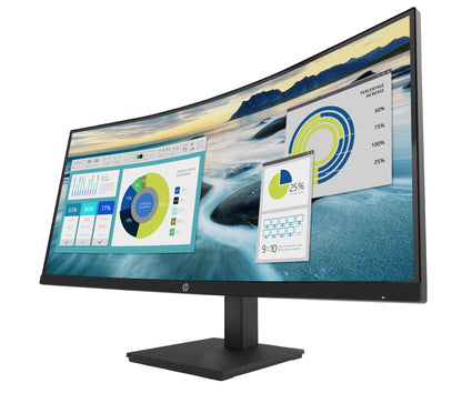 HP P34hc G4 34" UWQHD VA Curved Monitor
