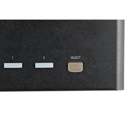StarTech.com 2 Port Quad Monitor DisplayPort KVM Switch - 4K 60Hz UHD HDR - Desktop