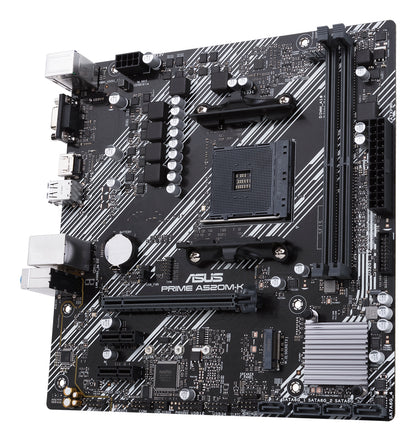 ASUS PRIME A520M-K AMD A520 Socket AM4 micro ATX Motherboard