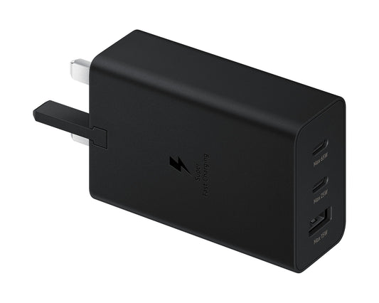 Samsung 65W Trio Universal Power Adapter Black Indoor Charger