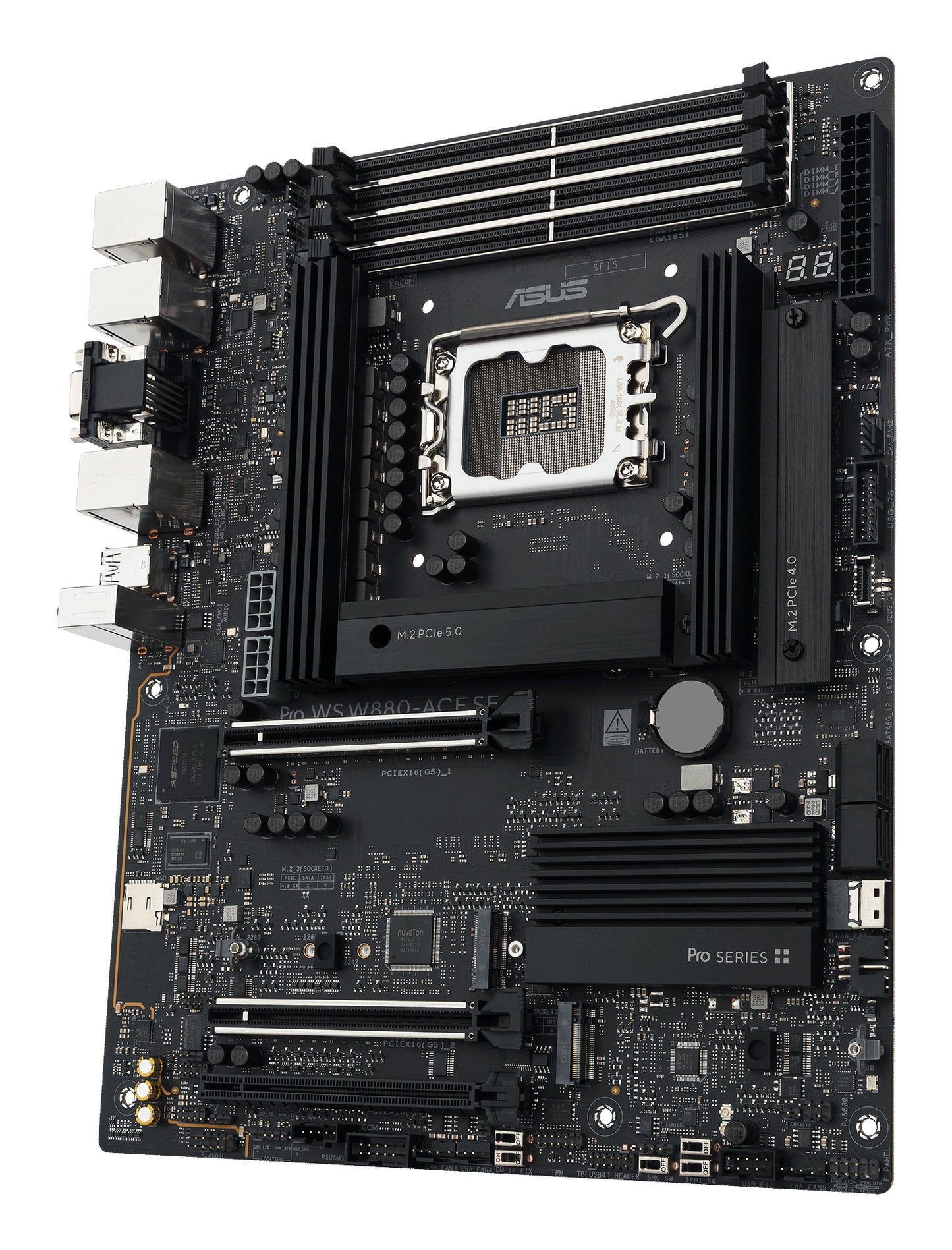 ASUS PRO WS W880-ACE SE Intel W880 LGA 1851 (Socket V1) ATX Motherboard