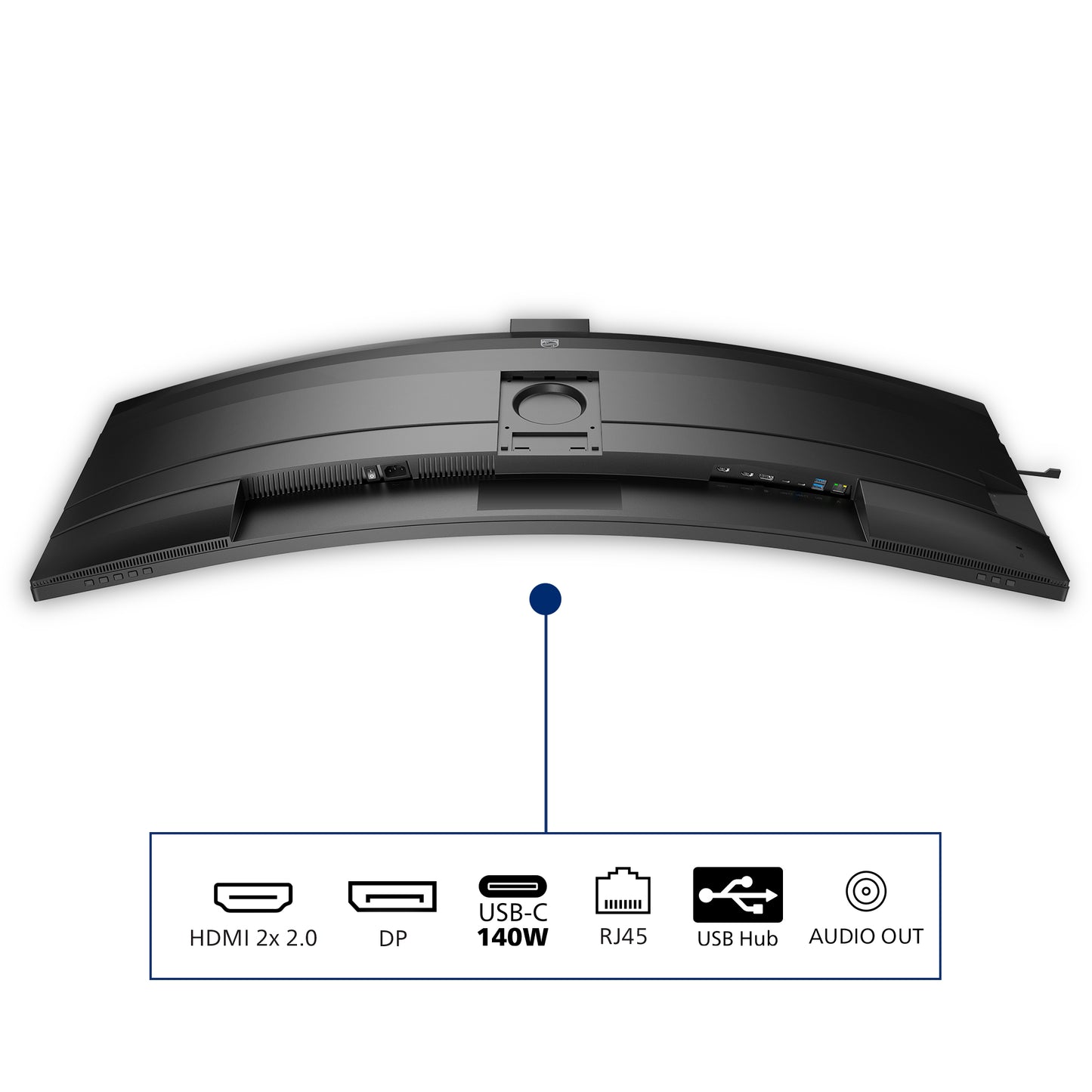 Philips 49B2U6900CH/00 48.8" DQHD VA Curved Monitor