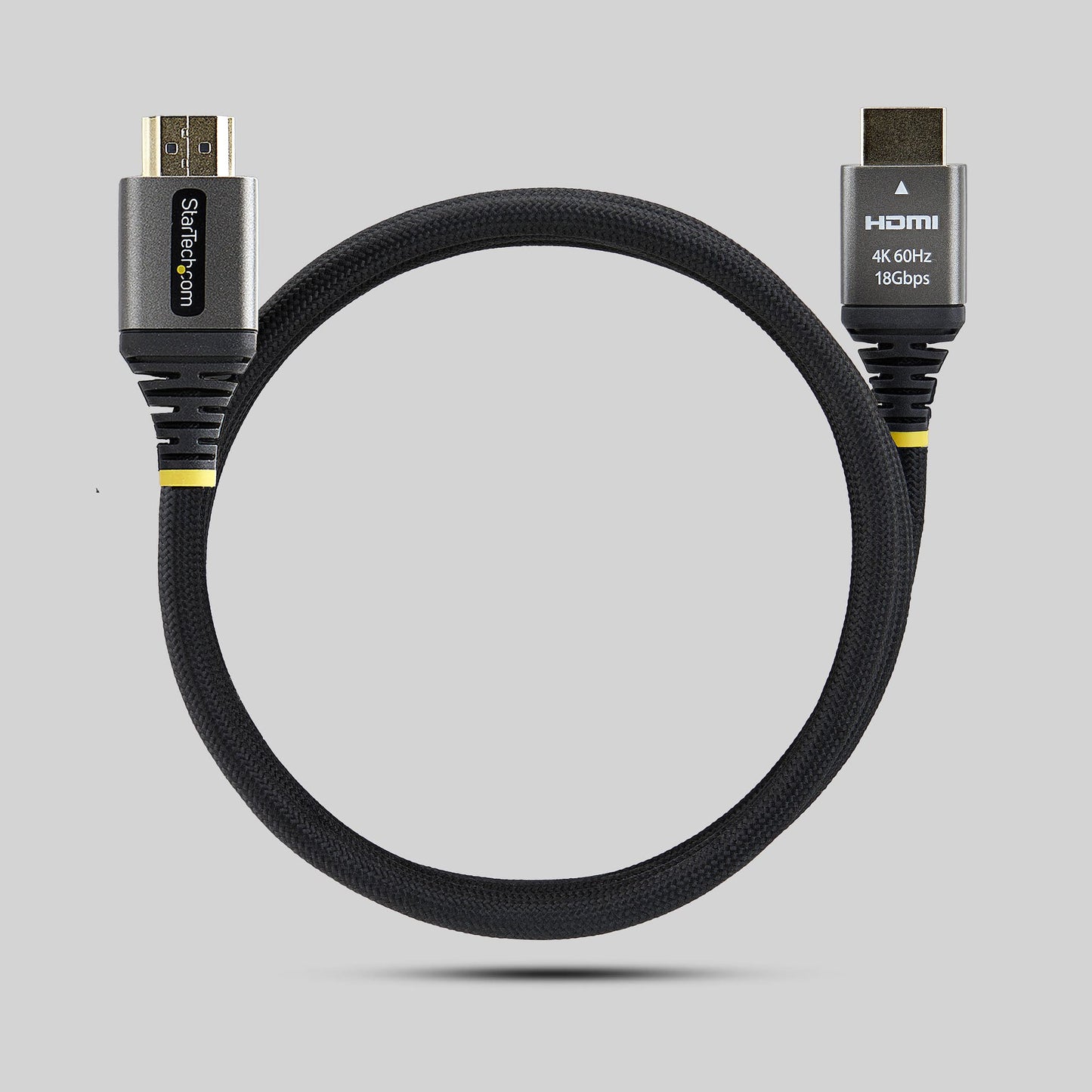 StarTech.com 1m (3ft) Premium Certified High Speed HDMI Cable, Ultra Flexible HDMI