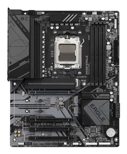 Gigabyte B650 EAGLE Motherboard - AMD Ryzen 9000 Series CPUs, 12+2+2 Phases VRM, up