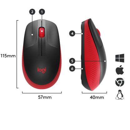 Logitech M190 Wireless Mouse