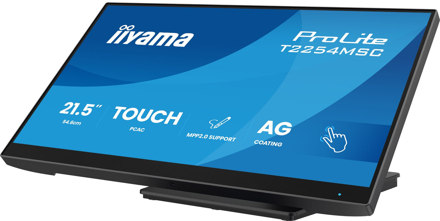 iiyama T2254MSC-B2AG 21.5" Full HD IPS 100Hz Touch Monitor