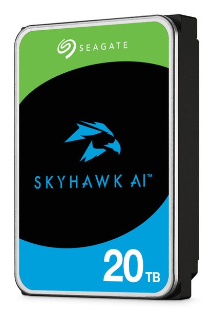 Seagate SkyHawk AI 20TB 3.5" SATA 7200 RPM Surveillance HDD