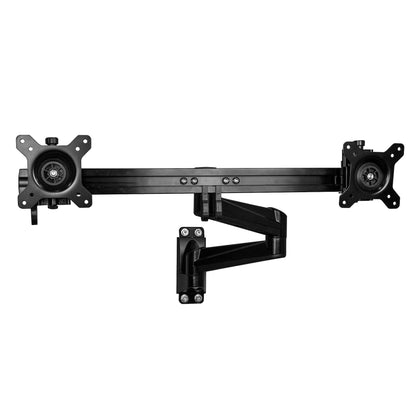 StarTech.com Wall Mount Dual Monitor Arm – Articulating Ergonomic VESA Wall Mount