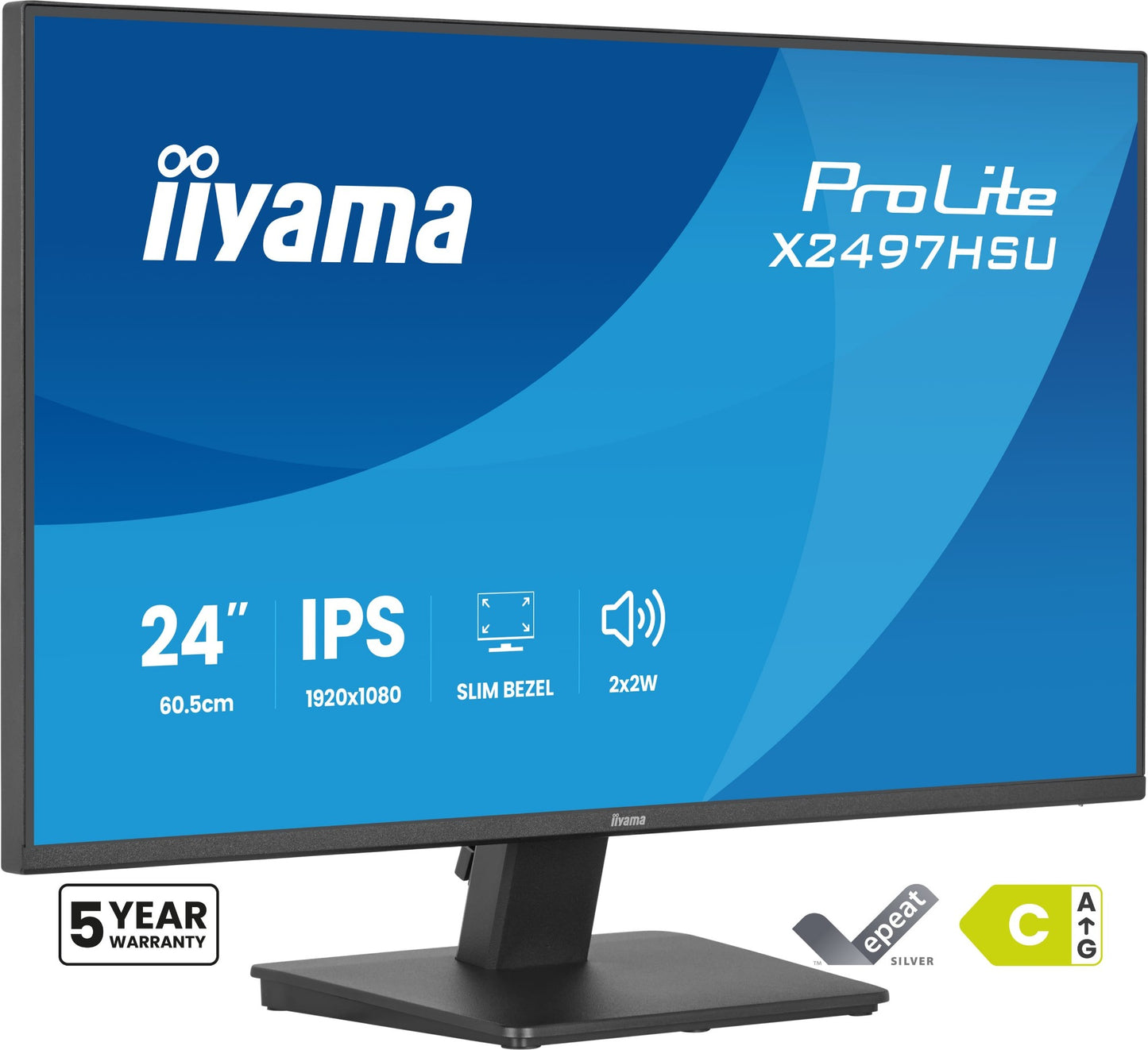 iiyama ProLite X2497HSU-B1 23.8" Full HD IPS 120Hz Monitor