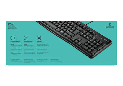Logitech K120 Wired Keyboard (0002479)