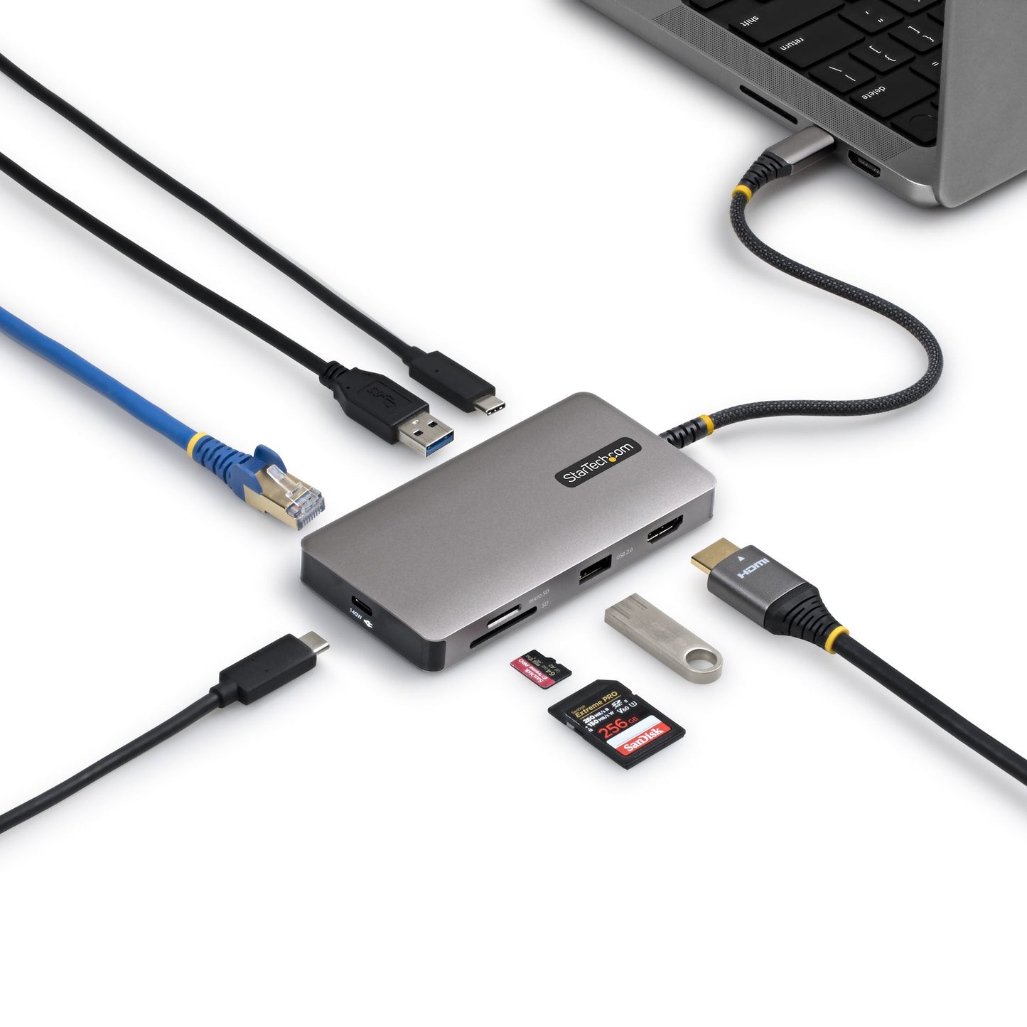 StarTech.com Multiport Adapter 60Hz USB-C Docking Station 140W