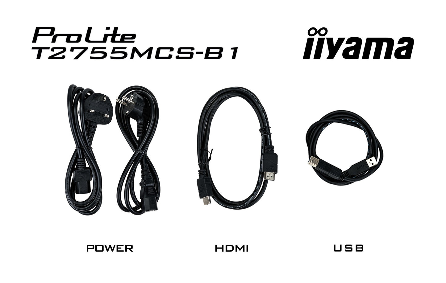 iiyama ProLite T2755MSC-B1 27" Full HD IPS Touch Monitor