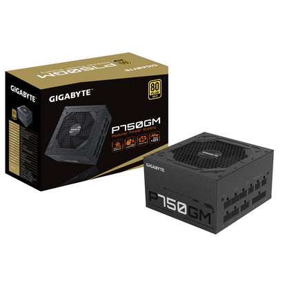 Gigabyte P750GM power supply unit 750 W 20+4 pin ATX ATX Black