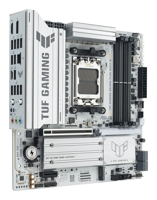 ASUS TUF GAMING B850M-PLUS WIFI7 W AMD B850 Socket AM5 micro ATX Motherboard