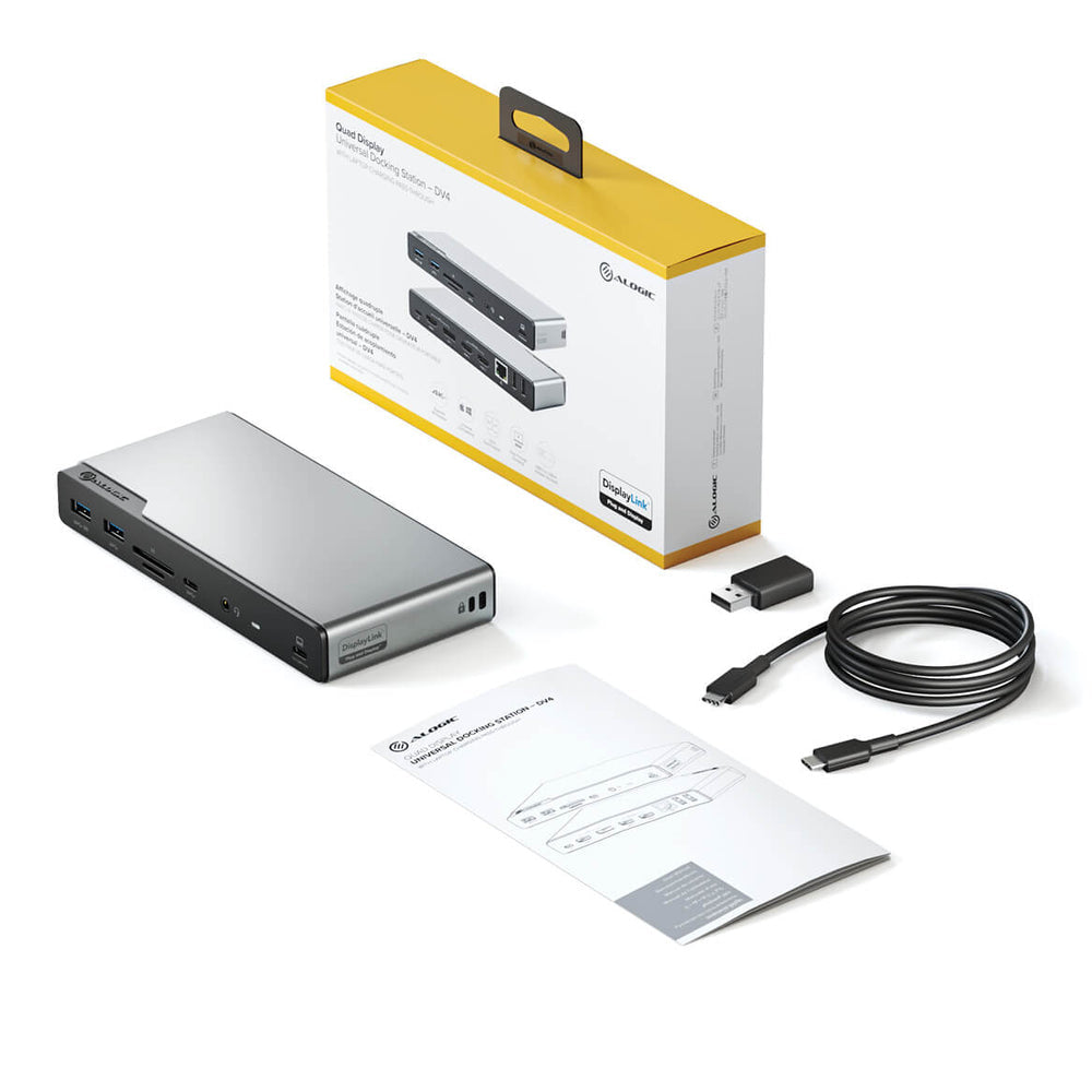 ALOGIC DV4 Universal Display USB-C Docking Station