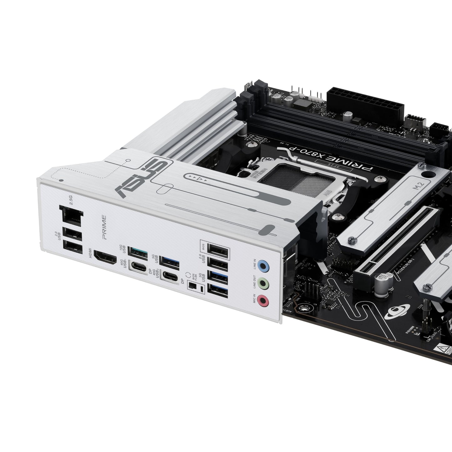 ASUS PRIME X870-P AMD X870 Socket AM5 ATX Motherboard