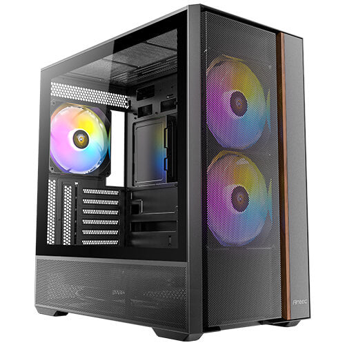Antec FLUX REAR Midi Tower Black PC Case