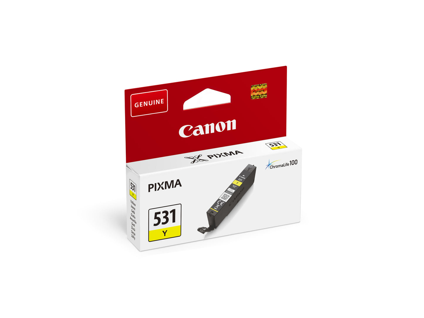 Canon 6121C001/CLI-531Y Yellow Ink Cartridge (515 pages, Canon Pixma TS 8750)