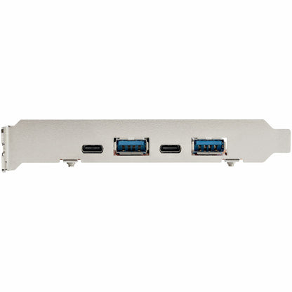 StarTech.com 4-Port USB PCIe Card - 10Gbps USB PCI Express Expansion Card w/ 2 Hub