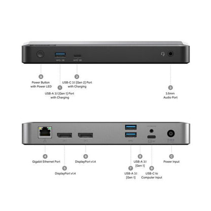 ALOGIC DUPRMX2-100 USB-C Docking Station 100W