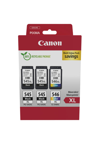 Canon 8286B013/PG-545XL+CL-546XL Black Ink Cartridge (Canon Pixma MG 2450)