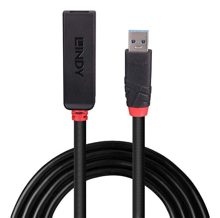 Lindy 10m USB 3.0 Active Extension Slim Hub
