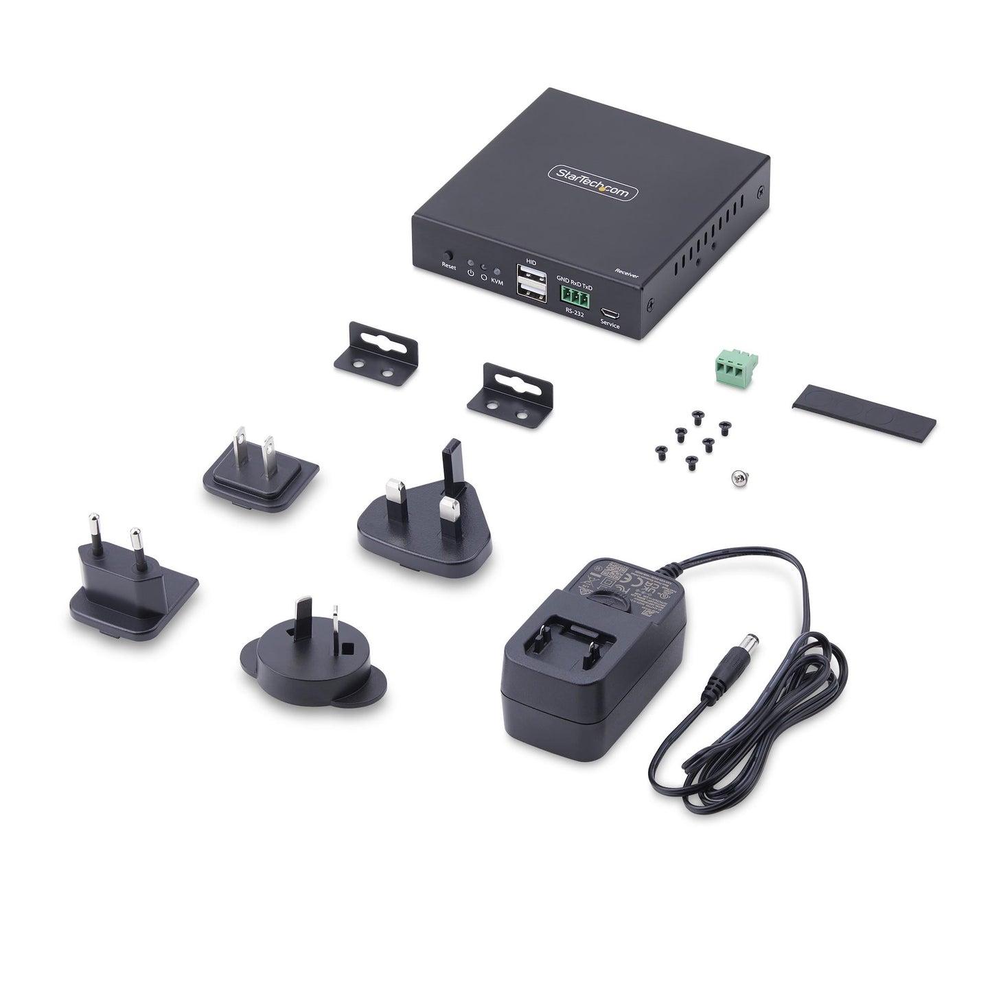 StarTech.com HDMI KVM Receiver Over IP Network for the IH2006 Product Series, 4K KVM Switch