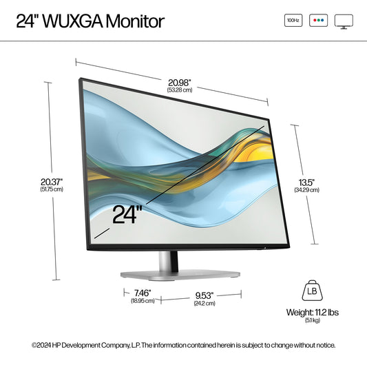 HP Series 5 Pro 524pn 24" WUXGA IPS 100Hz Monitor