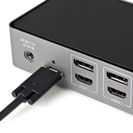 StarTech.com & Hybrid Universal USB-C Docking Station 85W