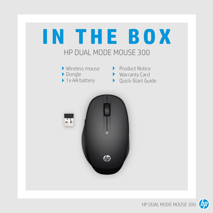 HP Dual Mode 300 Wired Mouse