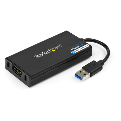 StarTech.com USB 3.0 to HDMI Adapter - 4K 30Hz Ultra HD - DisplayLink Certified Hub