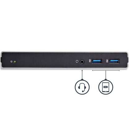 StarTech.com Dual-Monitor DVI and USB Docking Station